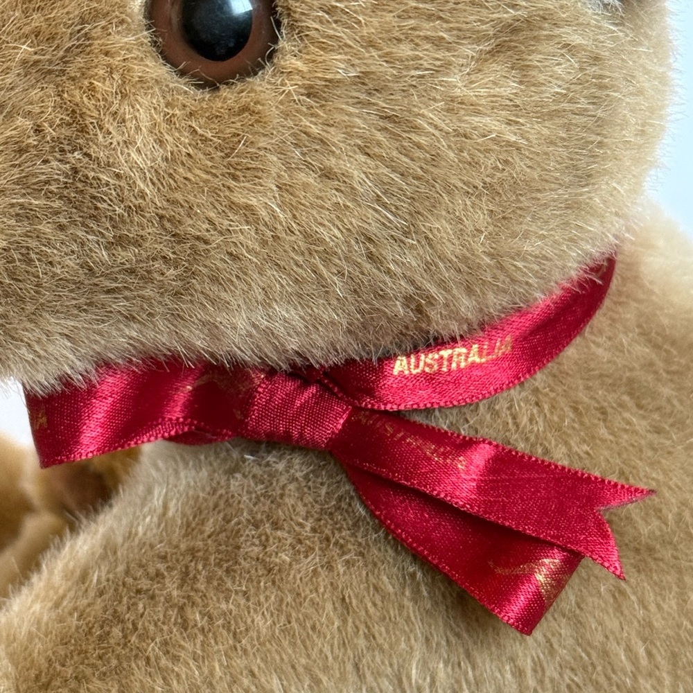 Vintage 1994 Uni-Toys Kangaroo Plush with Baby Joey Australia Stuffed Animal 12" - Picture 10 of 12